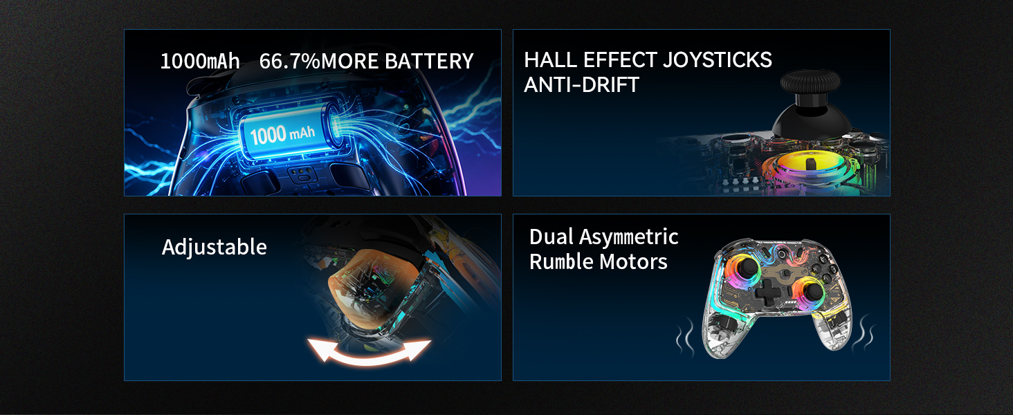 HALL EFFECT JOYSTICKS