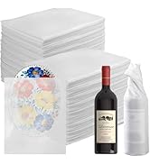 100 Pack Dish Packing Supplies for Moving, 12x16 Inch Cushion Foam Pouch for Fragile Items, Large...