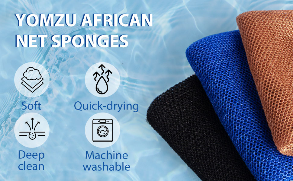 African Body Scrubber Net