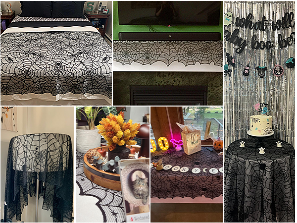 Halloween table cloths