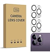 Xfilm 2 Pack for iPhone 14 Pro/iPhone 14 Pro Max Camera Lens Protector, Ultra Clear Tempered Glas...