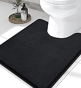 Memory U-Shaped Toilet Rugs
