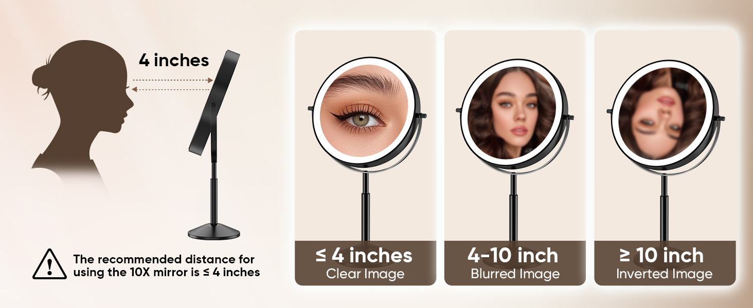 lighted magnifying makeup mirror 10x lighted magnifying mirror 10x magnifying mirror with light