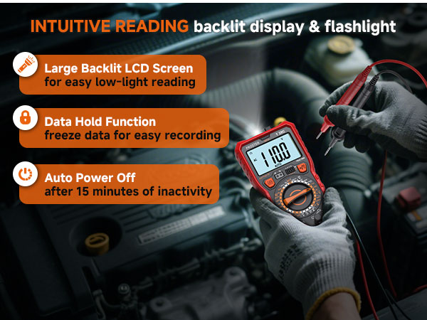 6000count Manual Multimeter