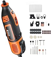 VEVOR 51-Piece Rotary Tool Kit, 200W Mini Power Rotary Tool Corded, 8000-40000RPM Multi-Purpose D...