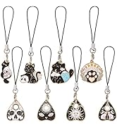 BEEFLYING Phone Strap Charms Pendants Decoration Kawaii Alloy Pendants for Cell Phone Keychain Bag