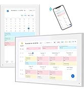 15.6 Inch Smart Digital Calendar & Chore Chart - 1920x1080 IPS Touch Screen Display, Wall & Desk ...