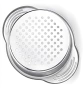 Stainless Steel Food Can Strainer Sieve Metal Tuna Press Filter Canning Lid Colander Oil Drainer ...