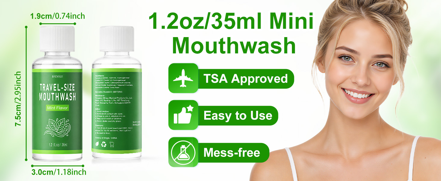 Travel Size Mouthwash Bulk