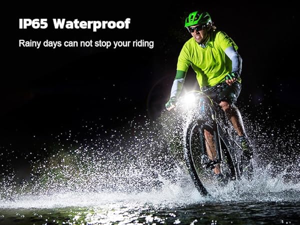 waterproof bike lights