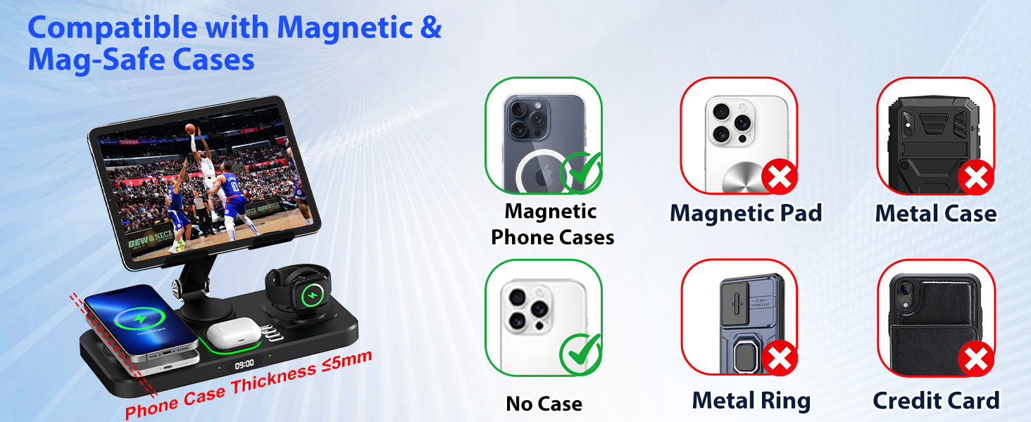 apple products charging station