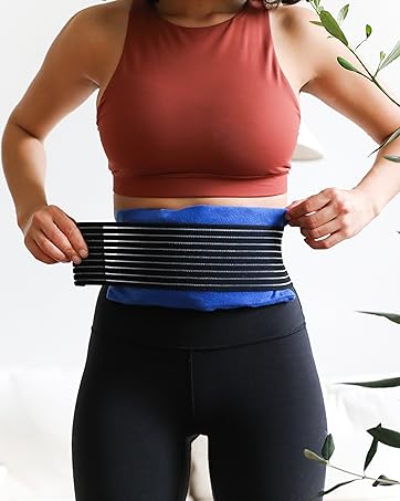 Ice pack with wrap hot cold wrap