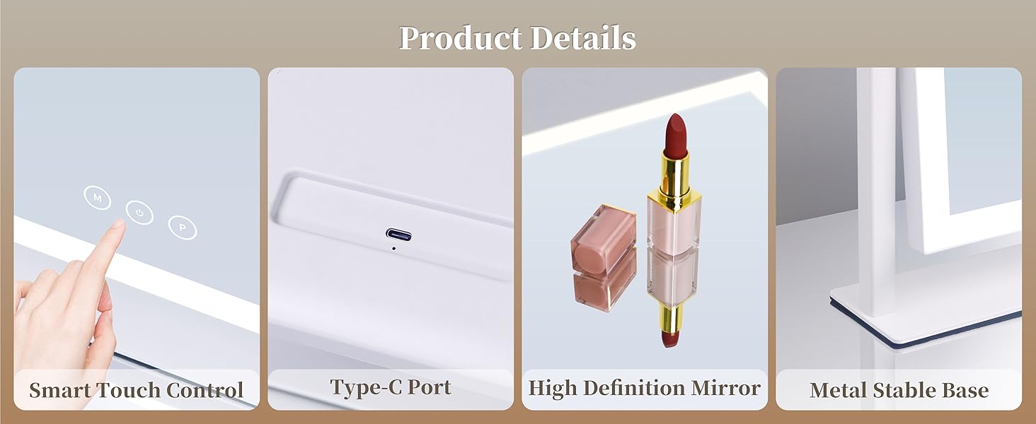 vanity mirror with lights