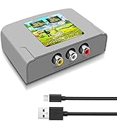Dingsun RCA to HDMI Converter, V22B Mini RCA/ Composite/ CVBS/ AV to HDMI Video Audio Converter A...