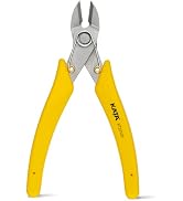 KATA Micro Wire Cutter Mini Flush Cutters, 6 Inch Precision Micro Cutter Side Plier for Cutting E...