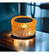 ZSYZDL Crystal Night Light - Portable Crystal LED Desk lamp, Lantern Modelling, Small LED Night L...