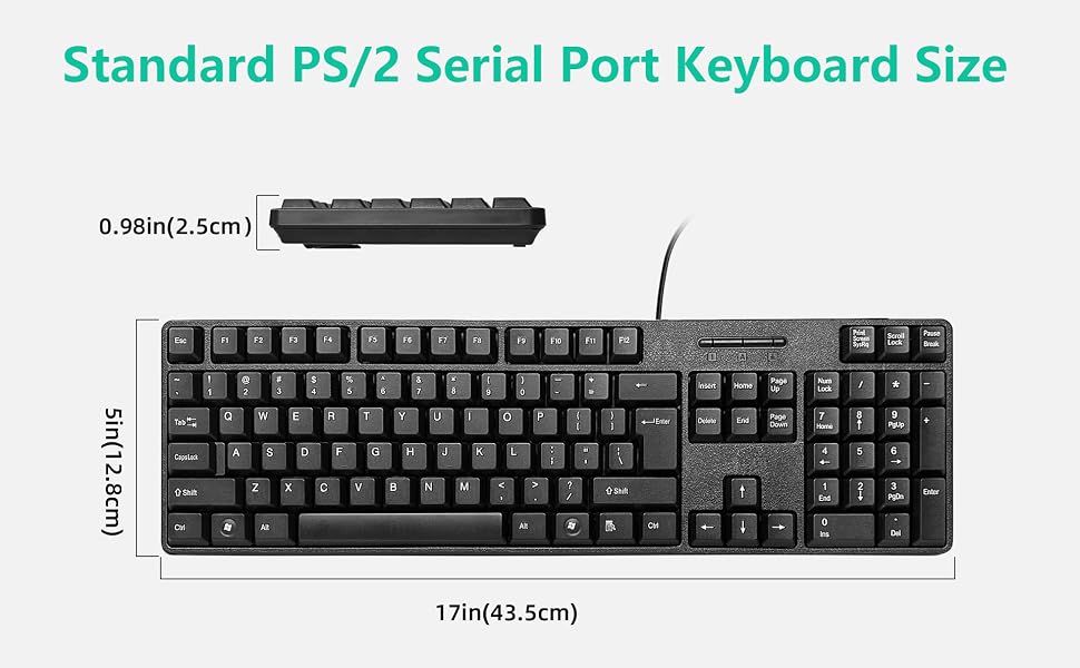 PS/2 serial port,High foot pad