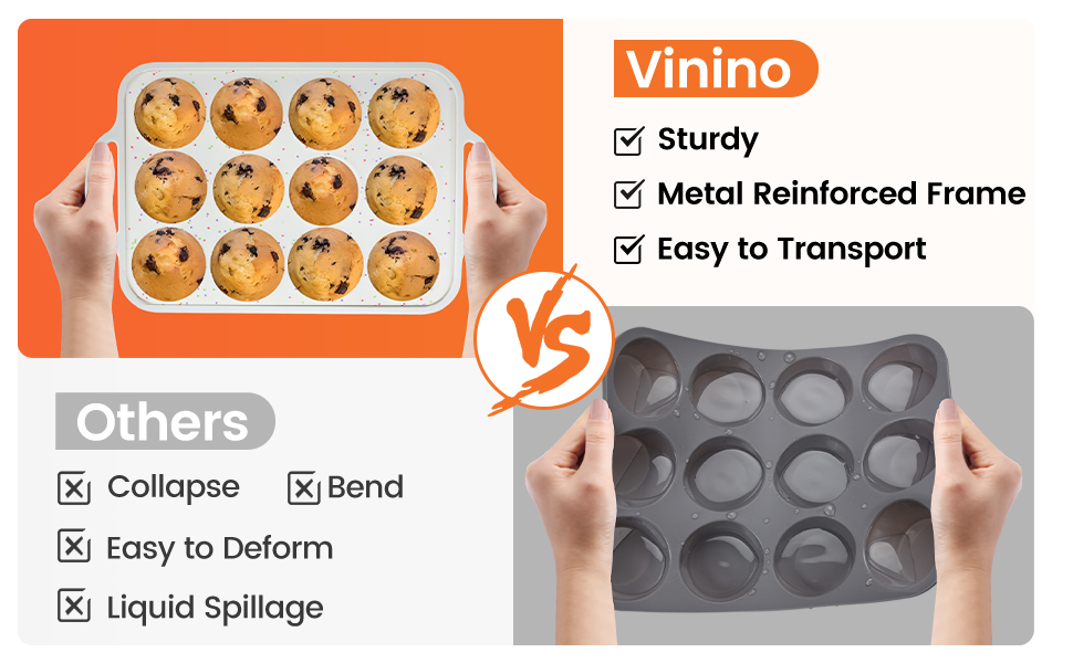 silicone muffin pan