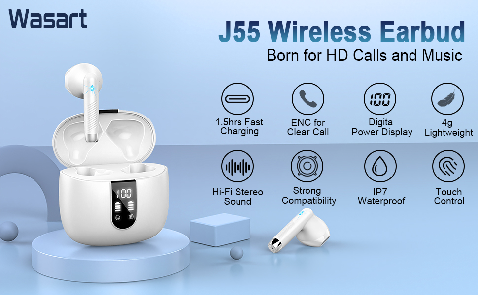 wireless earbuds