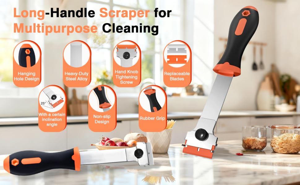2 Pack Razor Blade Scraper Tool
