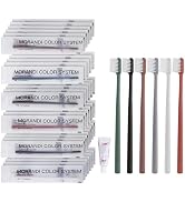 Disposable Toothbrush, Toothbrush Bulk, Toothbrush In Bulk, Individually Packaged, 6 Colors, Deli...