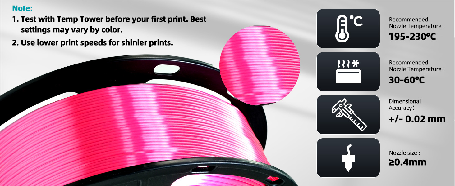 pink pla filament