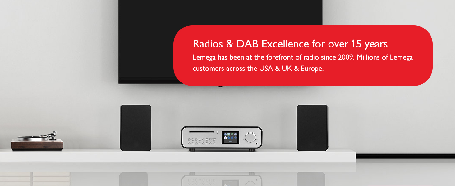 lemega internet radio FM radio digital bluetooth radio speaker