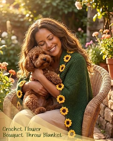 sunflower blanket