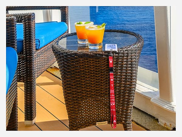 Cruise Lanyards, Red
