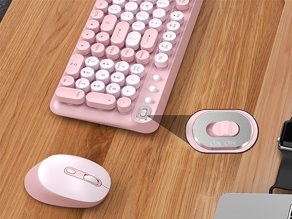 Wireless Keyboard and Mouse Combo