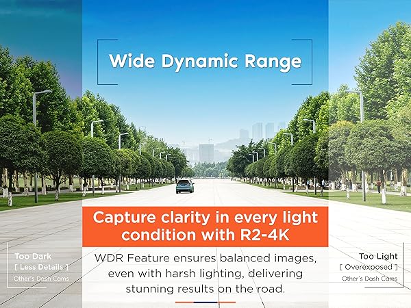 wdr dash cam, wireless rear view camera