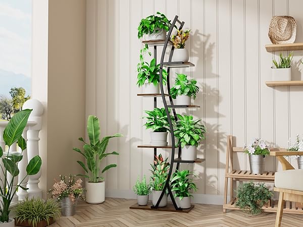 corner plant stand
