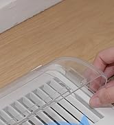 Heat &amp; Air Vent Deflector for Floor, Sidewall, and Ceiling Registers, Vent Covers Deflectors with...