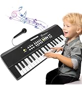 Toy Piano Keyboard for Kids Upgrade Electric Pianos Toys for 3 4 5 6 7 8 Year Old Girls Boys Begi...
