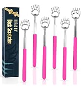 6 Pack Back Scratcher Fathers Day Dad Gifts, White Elephant Gifts for Adults, Stocking Stuffers f...