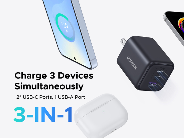 ugreen 45w usb c fast wall charger