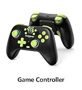 GeekShare Switch Pro Wireless Controller, Compatible with Switch 2/1/Lite/OLED, PC, Android, iOS ...