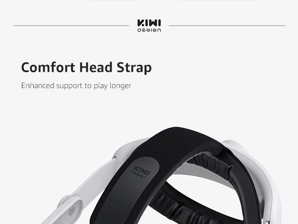KIWI design comfort head strap elite headstrap accessories compatible with oculus meta quest 2