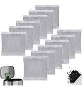 FOWSRHRG 12PCS Activated Charcoal Odor Absorber, Trash Cans Natural Freshest Bamboo Charcoal Bags...