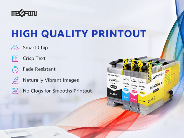 LC406XL ink cartridge for Brother