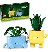 LEGO Botanicals Happy Plants Building Toys - Bedroom or Dorm Room Decor for Girls, Boys, & Adults...