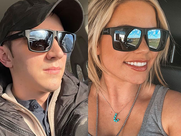 LYZOIT Square Sunglasses for Men Women Polarized Oversized Big UV Protection Rectangle Shades