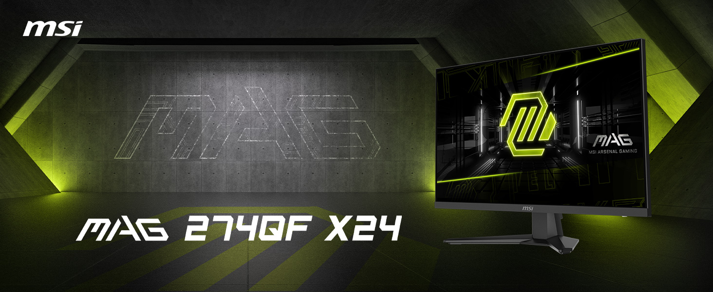 MAG 274QF X24 Gaming Monitor