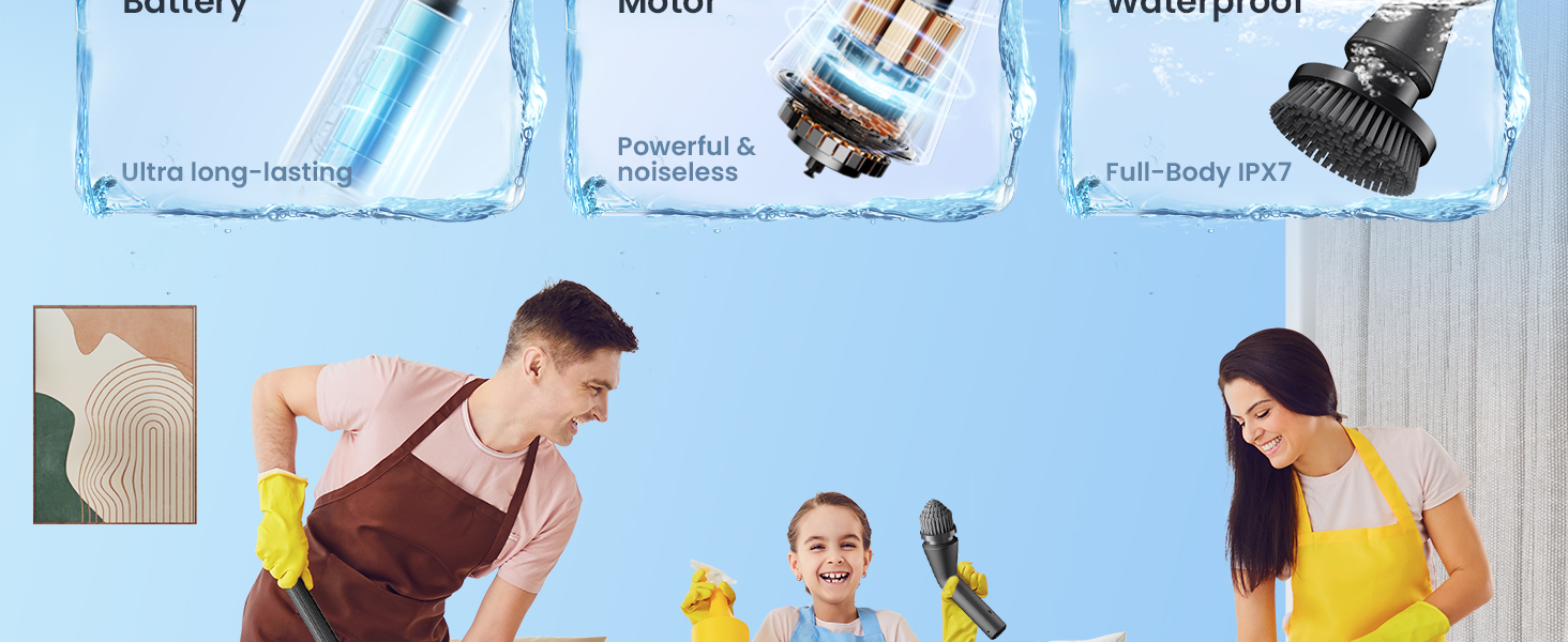 Leebein Electric Spin Scrubber