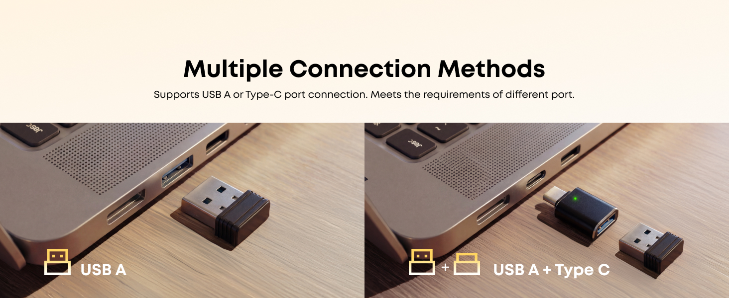 Multiple Connection Methods