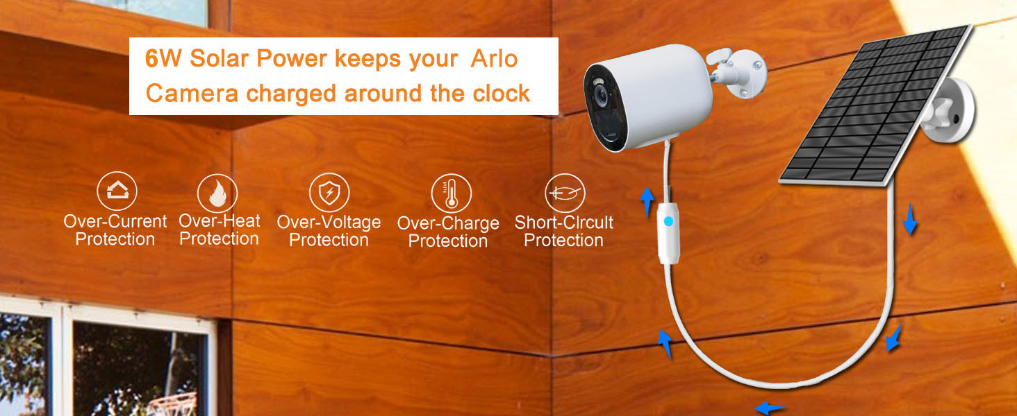 arlo camera solar panel