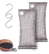Activated Charcoal Odor Absorber, Odor Eliminator for Strong Odor,Coconut Shell Charcoal Air Puri...