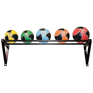 POWER SYSTEMS WALL MOUNTED MED BALL RACK
