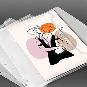 binder dividers with pockets and tabs