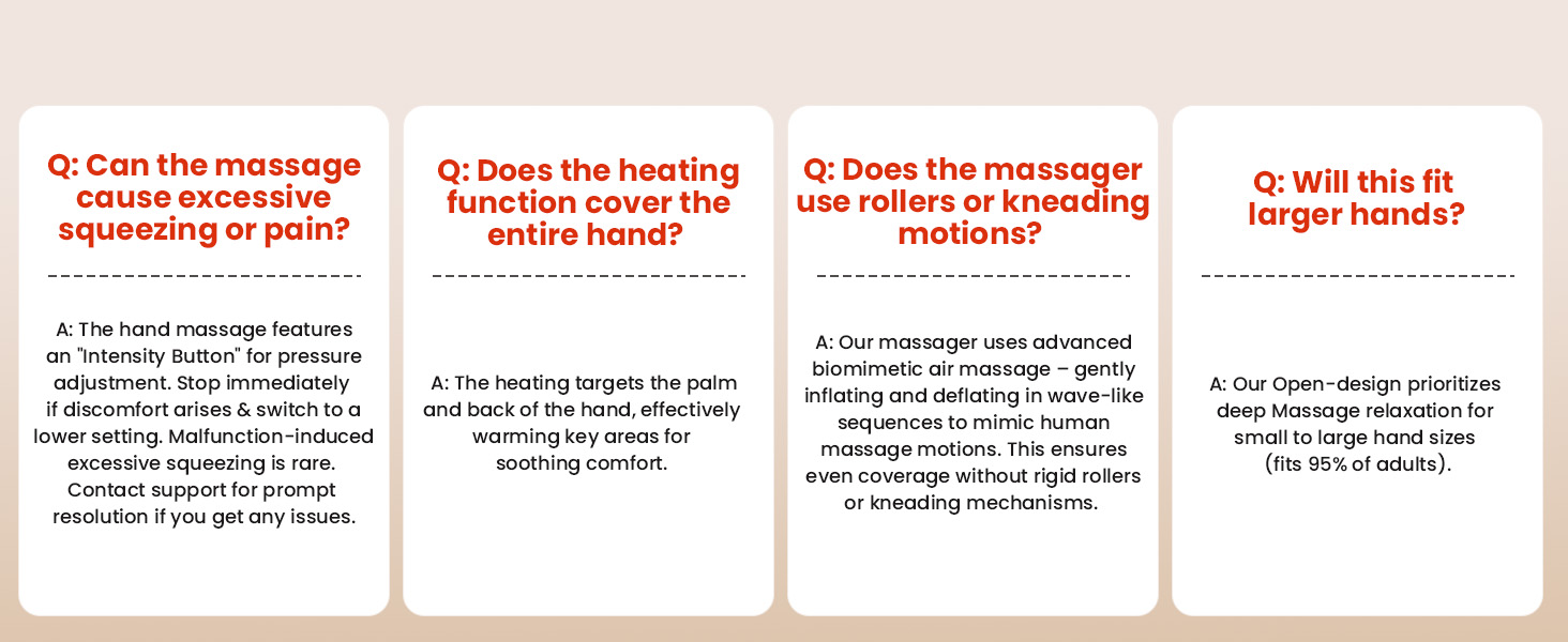 professional hand massager for arthritis and carpal tunnel with heat and compression UL certified